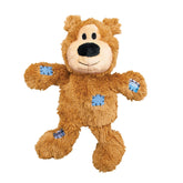KONG Wild Knots Oso peluche con cuerda interior para morder y jugar seguro