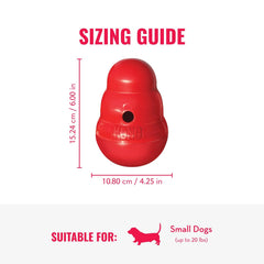 KONG Wobbler extended-mealtime weight-management by promoting slower eating