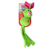 KONG Wubba Friends Ballistic, juguete interactivo con chirrido para perros, ideal para buscar y traer
