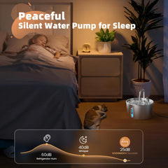 KOOGMOON Ultra-quiet 5V pump keeps noise low during naps.