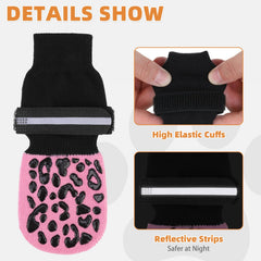 KOOLTAIL dog socks in breathable cotton-blend fabric keep paws cool and comfy.