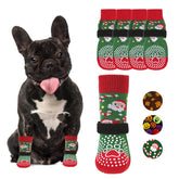 KOOLTAIL anti-slip dog socks close-up showing grip texture for traction