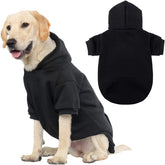 KOOLTAIL Basic dog hoodie front view shows cozy fabric ideal for chilly walks