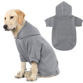 KOOLTAIL Basic Dog Hoodie front view shows cozy warmth for chilly walks