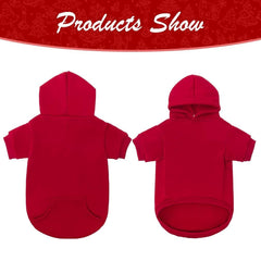 KOOLTAIL Basic Dog Hoodie gray interior nap for warmth and comfort