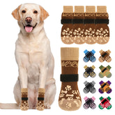 KOOLTAIL calcetines para perros con agarre antideslizante doble para mayor tracción.