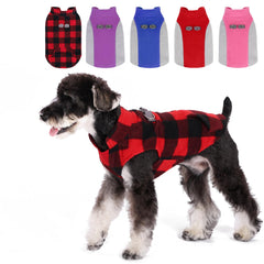 KOOLTAIL chaleco para perros, frente con forro polar, abriga en paseos fríos