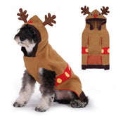Kooltail Christmas dog sweater with reindeer design for festive, photo-ready holiday walks