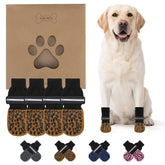 KOOLTAIL dog socks paw width measurement for secure, comfortable fit.