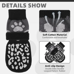 KOOLTAIL dog socks adjustable strap detail for a secure, customizable fit.