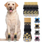 KOOLTAIL dog socks on hot-pavement-protection show paw coverage and comfort.