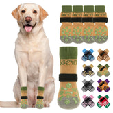 KOOLTAIL dog socks side view demonstrates dual-sided grip for safer floor traction.