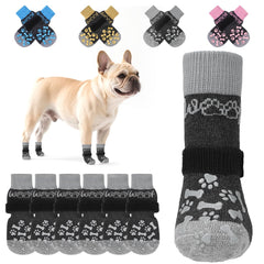KOOLTAIL XL dog socks with strap adjustable secure fit for active dogs