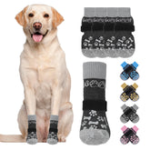 KOOLTAIL dog socks XL wrap-strap show adjustable fit for secure, comfortable wear