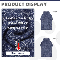 KOOLTAIL sweater leash hole detail for easy outdoor walks with harness