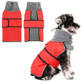 KOOLTAIL dog winter coat front view provides warm coverage for small to medium dogs.