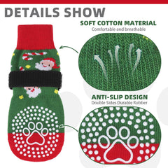 KOOLTAIL paw protectors with detachable strap detail to prevent slipping