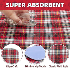 KOOLTAIL reusable-puppy-pads-absorbent-surface quick liquid absorption and odor control.