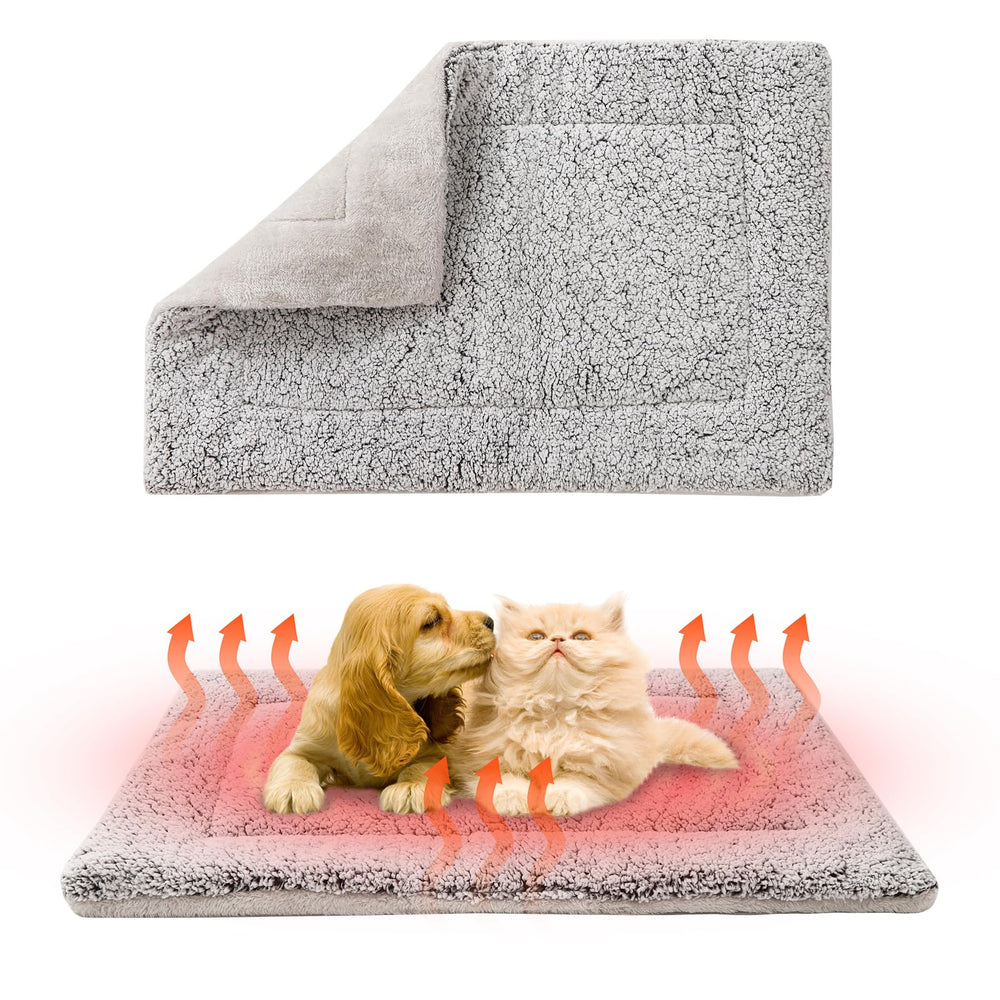 KOOLTAIL self-warming cat bed front view offers cozy warmth without cords