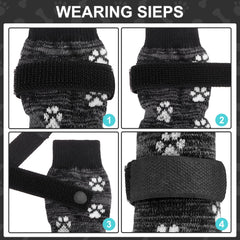 KOOLTAIL socks include detachable elastic strap to prevent slipping