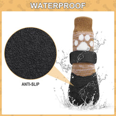 KOOLTAIL soft cotton upper dog socks for breathable comfort during wear