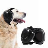 KOPBTBOY Dog Ear Muffs front view show 29dB noise protection for anxious dogs.