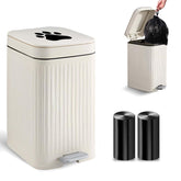 Kopuncare dog poop trash can outside with lid keeps yards tidy and odor controlled.