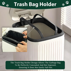 Kopuncare weatherproof dog waste bin withstands outdoor use and UV exposure.