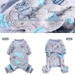 Kosiyi dog sweater paw-print close-up highlights soft velvet fabric quality.