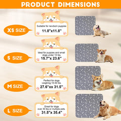 kovziorx 2pc puppy pads pheromones in use demonstrates leak protection during playtime.
