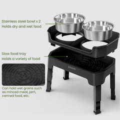 KPWACD lick plate slow feeder promotes slower mindful eating