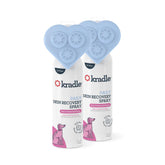 Kradle Skin Recovery Spray 2-pack on shelf for dog skincare routine