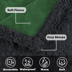 Kritter Planet bed-cover on bed shows full coverage and cozy feel.