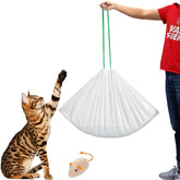 KropBom jumbo litter liners fit 46x19 trays for clean, quick disposal.