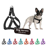 KRUZ PET Kruz No Pull harness front view reduces pulling for calmer walks.