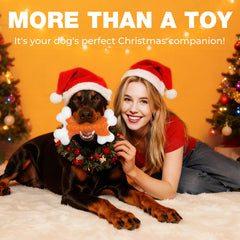 Kseroo tough-dog-toy-for-aggressive-chewers in action during play.