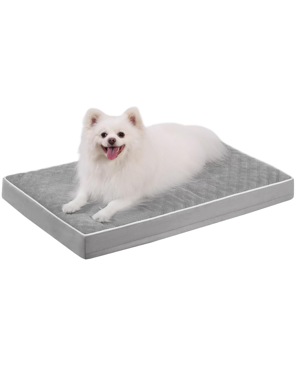 KSIIA orthopedic dog bed with egg crate foam for joint support