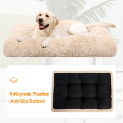 KSIIA washable kennel pad ready for easy cleaning after messes
