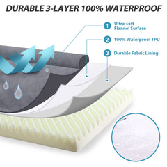 KSIIA soft flannel sleeping surface offers a cozy, skin-friendly resting area