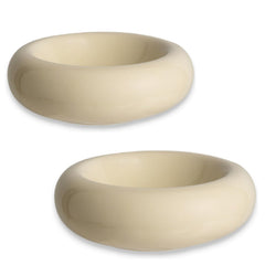 KTLECL ceramic cat bowl with wide design supports easy eating