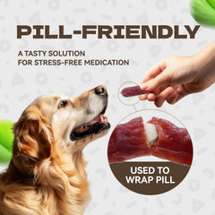 KUADELRO senior dogs treats soft and chewy for easy meals.
