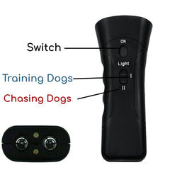 KUJOBUY sonido ultrasonido inofensivo, entrenamiento humano y respetuoso para perros.