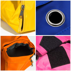 Kukaster Pet pink-m restraint bag neck collar stabilization helps prevent biting during care.