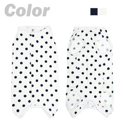 Belly cut feature on Kukaster Pet recovery suit for male dogs