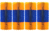 KUNBEIEN livestock scratch brush kit 4pcs shows durable assembly for easy in-field use