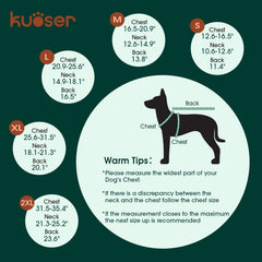 Kuoser bandana bow tie closeup, easy-on neck wear