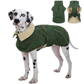 Kuoser dog coat front view 3XL delivers full coverage and warmth for winter walks