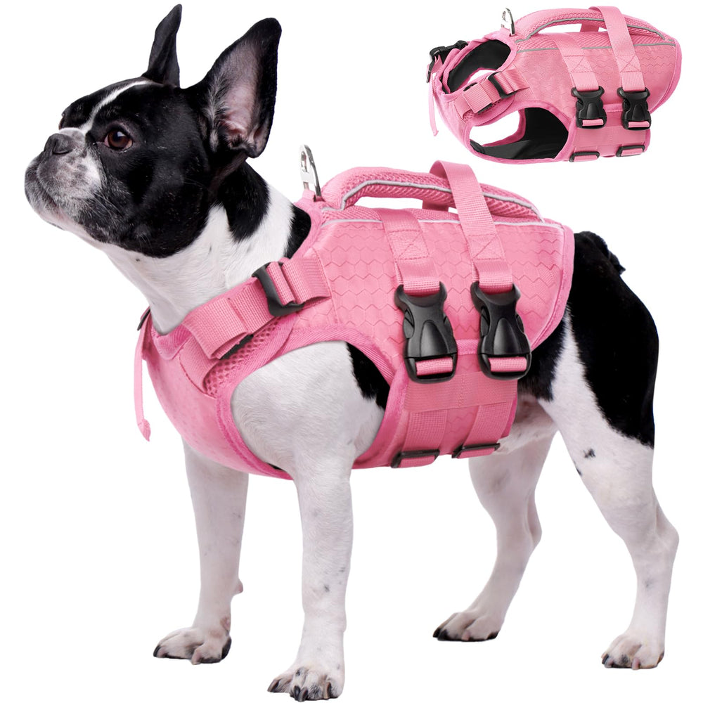 Kuoser dog lifejacket flaoting close-up showing buoyant design for safe swimming