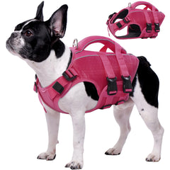 Kuoser dog lifejacket high flotation jacket ensuring buoyancy during swimming