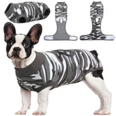 Kuoser recovery suit for dog post-surgery wear protects wounds and supports comfortable recovery.